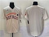 Men's Houston Astros Blank Cream Throwback Cooperstown Collection Limited Stitched Jersey,baseball caps,new era cap wholesale,wholesale hats